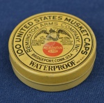 Remington Musket Cap Tin