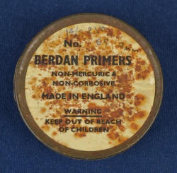 English Berdan Primer Tin