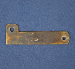 Swedish Model 1815 Musket Side Plate
