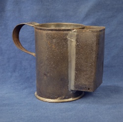 Officer's Tinware Shaving Cup