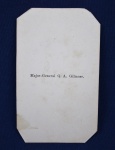 CDV of Union General Quincy Adams Gillmore