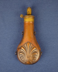 Fluted Shell Flask in Rifle Size