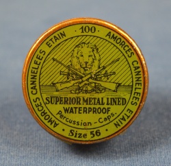 European Percussion Cap Tin