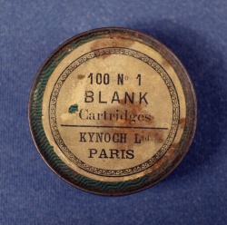 Kynoch tin for No 1 Blank Cartridges