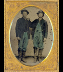 Privates Frederick & George M. Hilliard of Co. F, 67th Pennsylvania Volunteer Infantry - both survived the war. Reputedly, Hillard St. in Taft Ca. is named after one of the two.